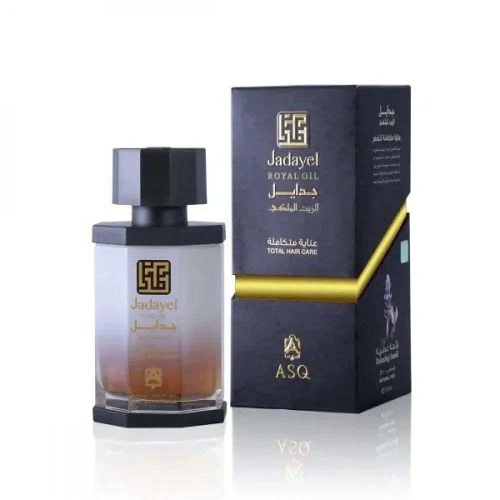 Jadayel Royal Total Cair Hair Oil 130ml - Abdul Samad Al Qurashi - Fragrance Forte